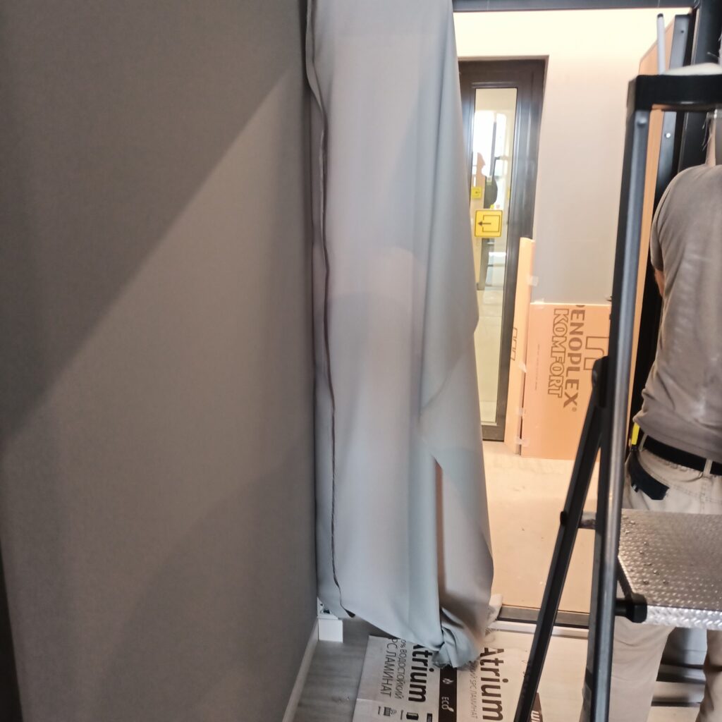 В процессе работы
