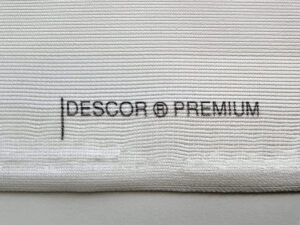 Ткань DESCOR Premium Белый - С расправкой по месту
