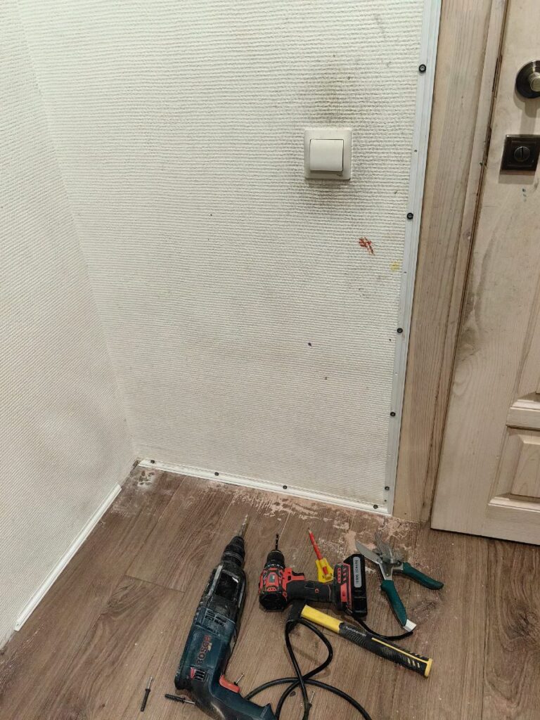 В процессе работы