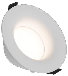 SMALL пластик белый 85*40, GU10
