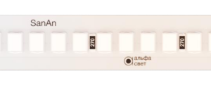 Светодиодная лента ALFA WHITE [Sanan 2835_20Вт_24В_CCT_256д/м_3200лм/м]
